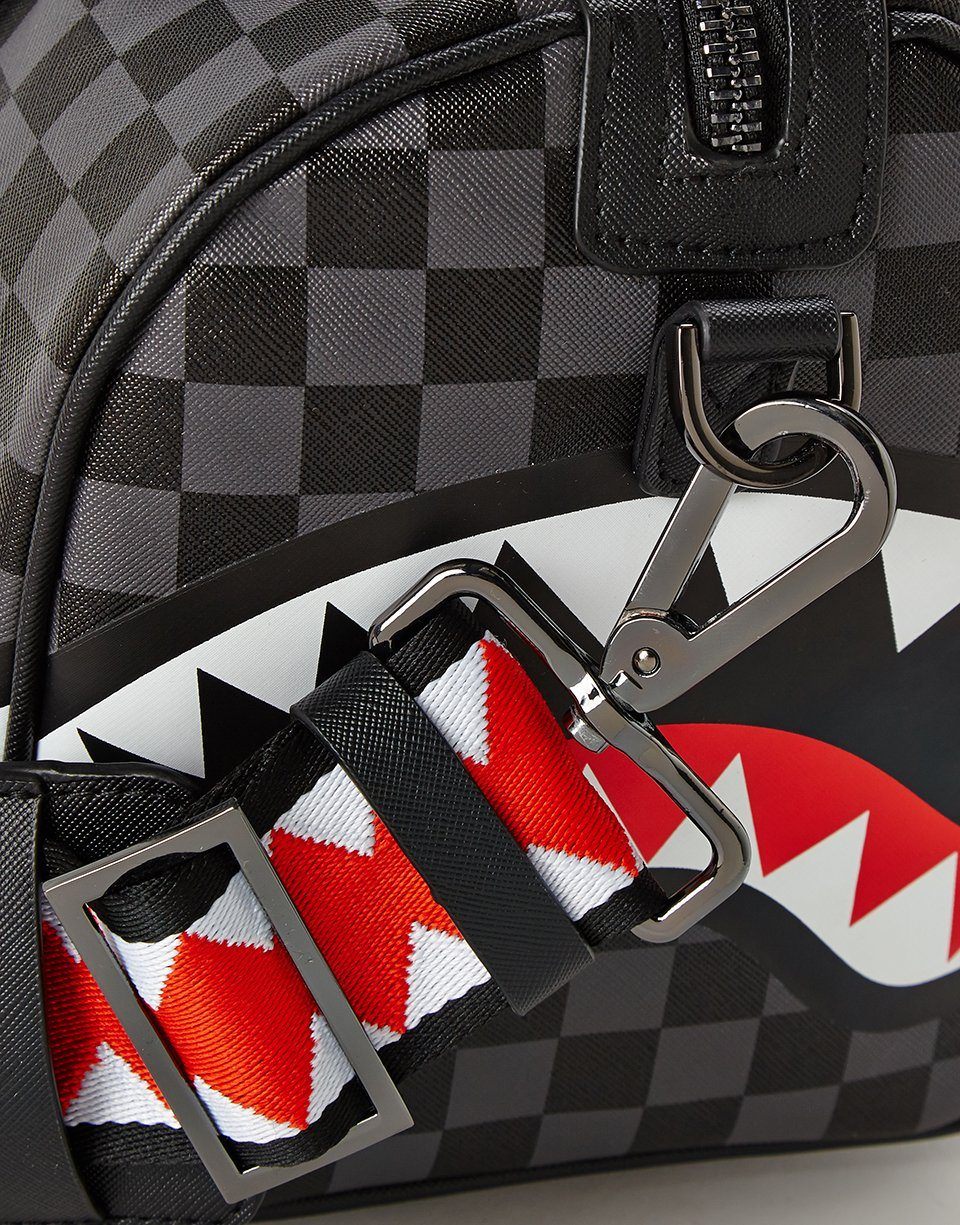 Grey Sharks In Paris Mini Duffle