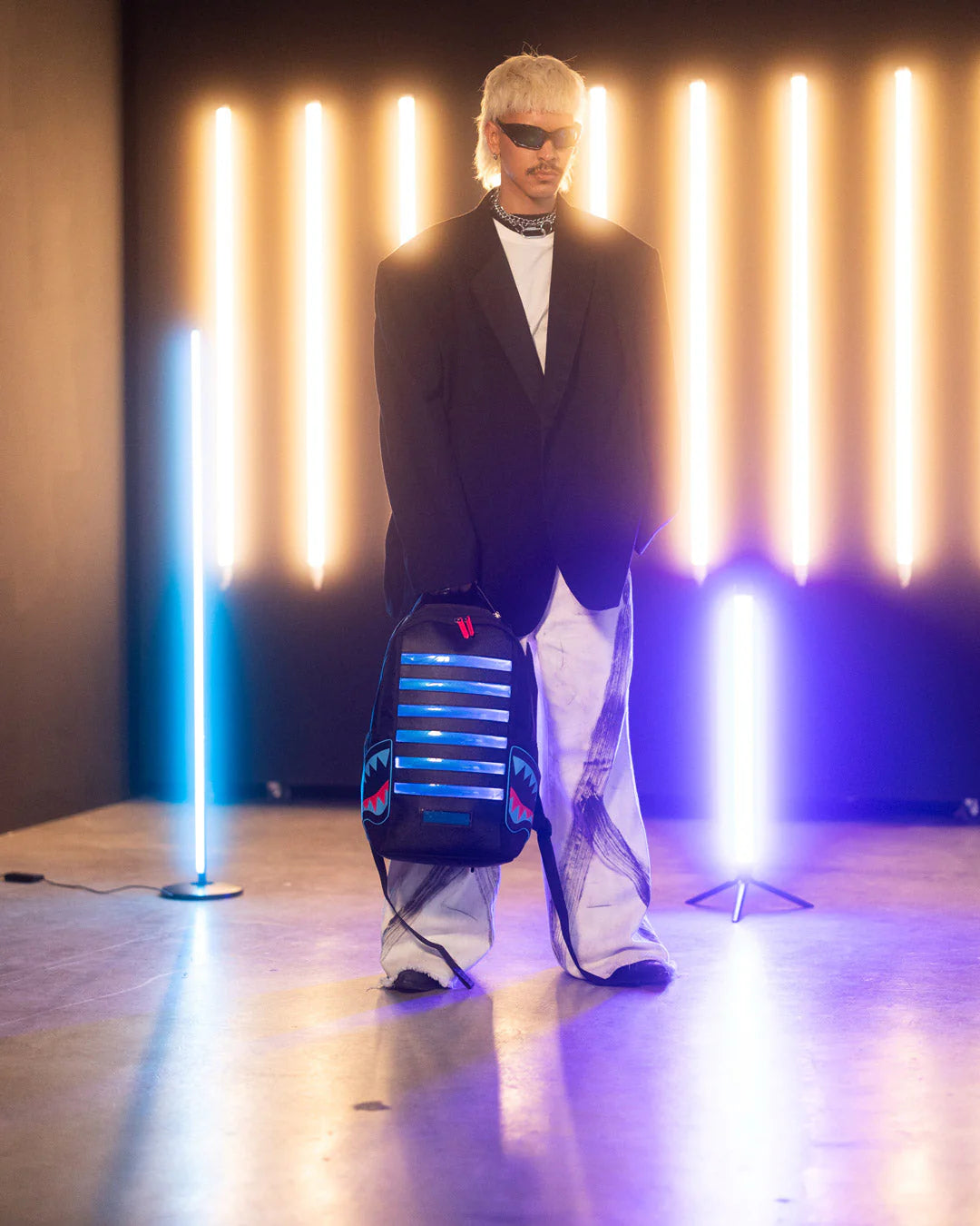 LED STRIPE SHARKS DLX BACKPACK