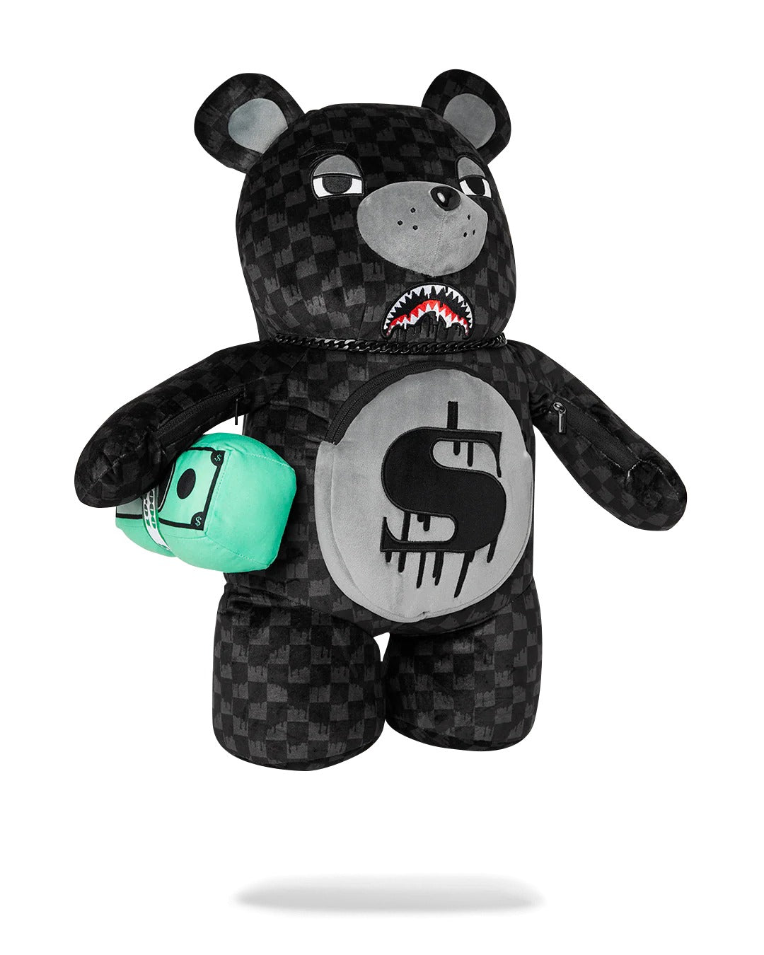 DRIPPING SHARKS IN PARIS MONEYBEAR TEDDY BEAR