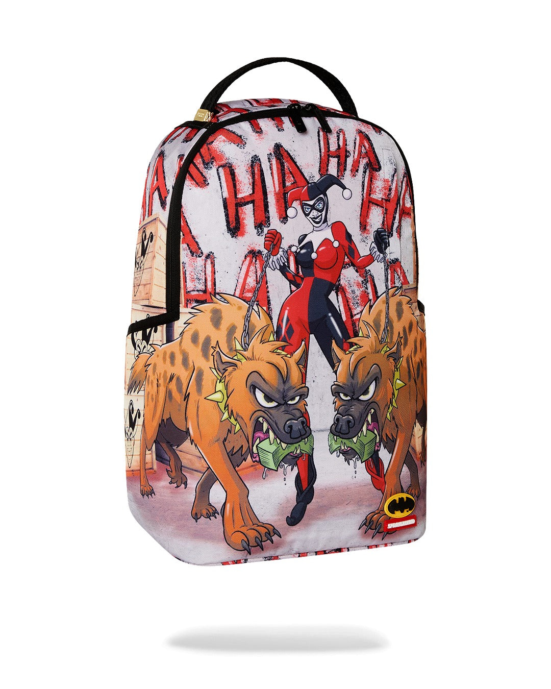 HARLEY QUINN WITH HYENAS DLXR BACKPACK