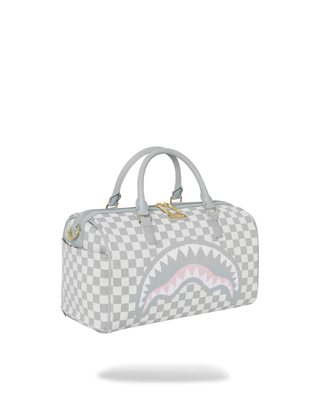 KNIT SHARKS IN PARIS IN CREAM MINI DUFFLE