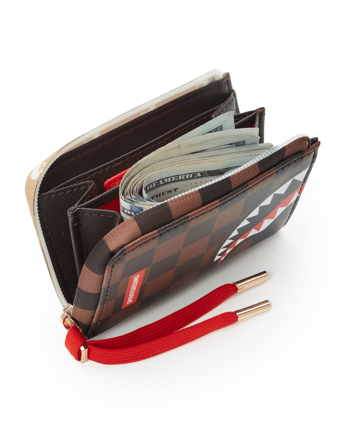 Sprayground Wallet PARIS VS FLORENCE WALLET Brown