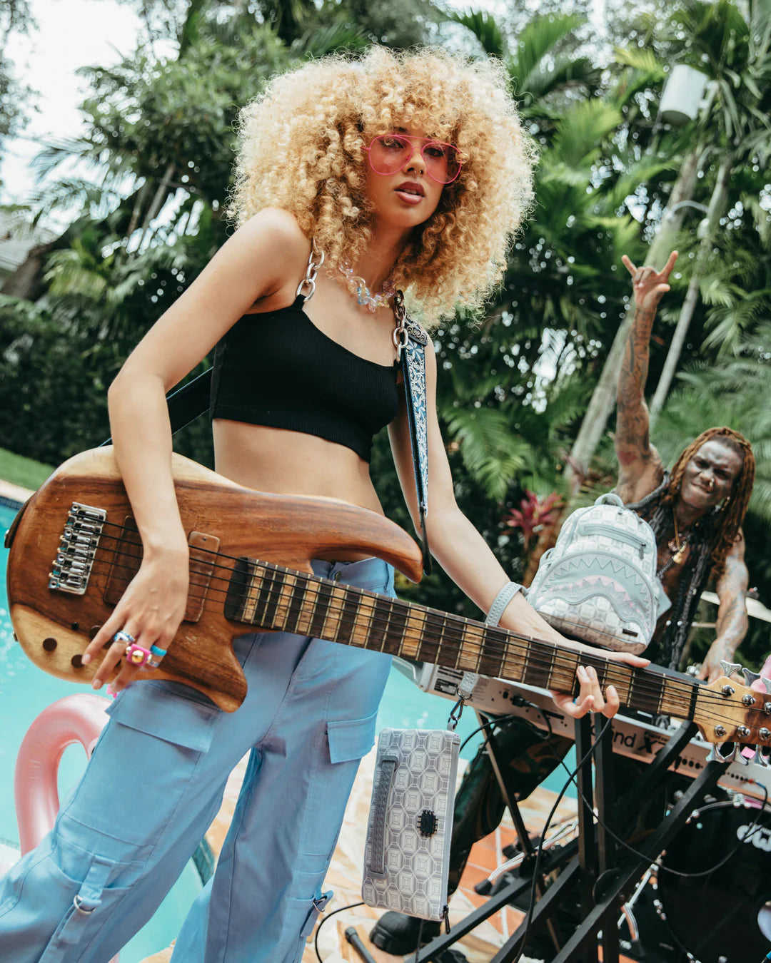 Ai Stunna Cream Cross-over Pochette