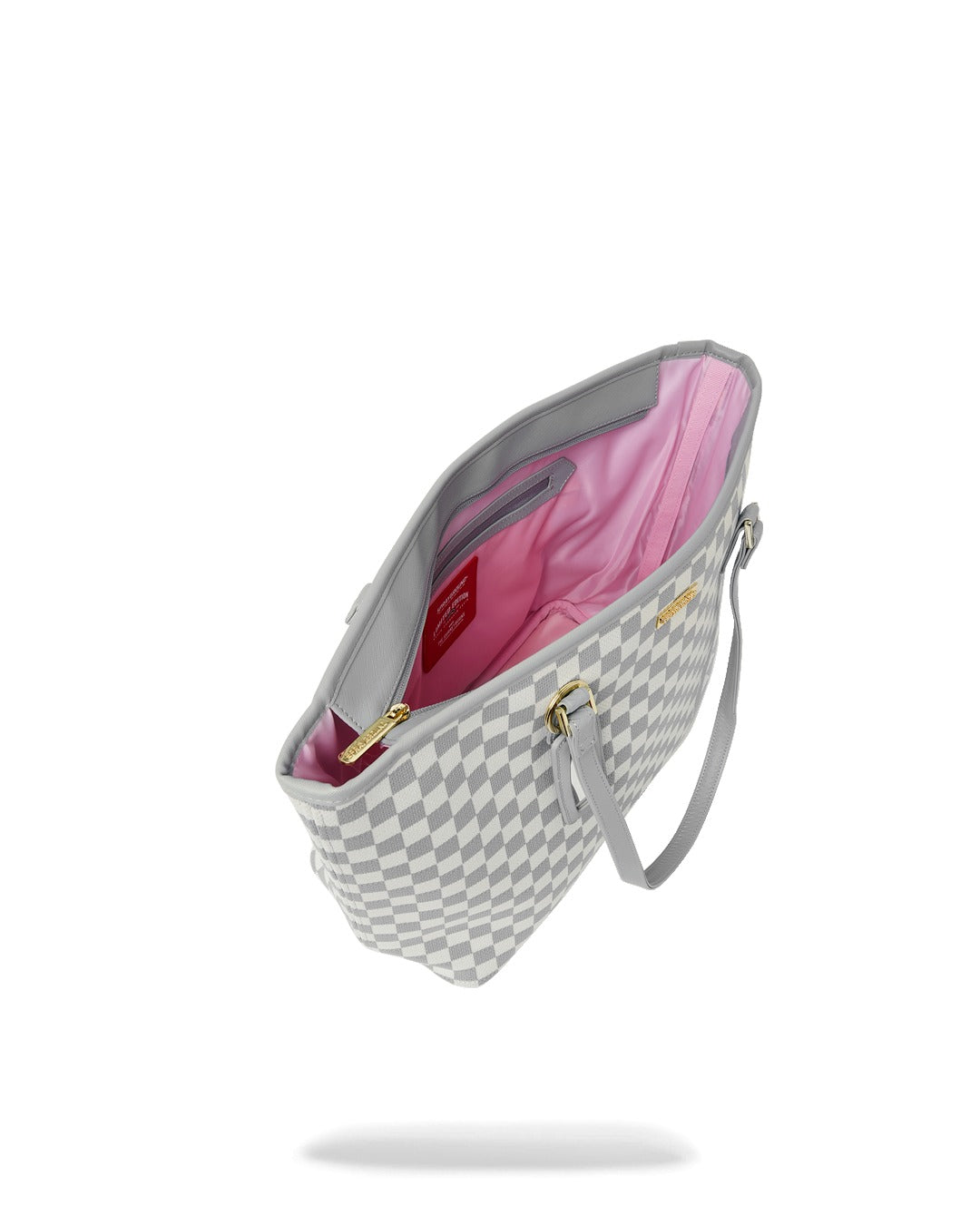 KNIT SHARKS IN PARIS IN CREAM TOTE